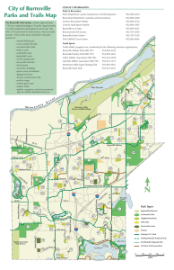 City of Burnsville Parks and Trails Map