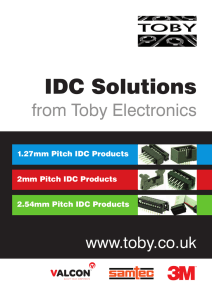 IDC Solutions - Toby Electronics
