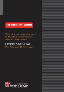 Concept 4000 User Manual