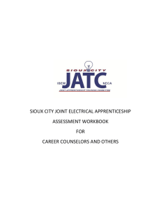 SIOUX CITY JOINT ELECTRICAL APPRENTICESHIP