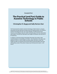 The Practical (and Fun) Guide to Assistive Technology in