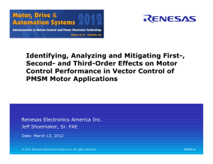 Identifying, Analyzing and Mitigating Effects on Motor Control