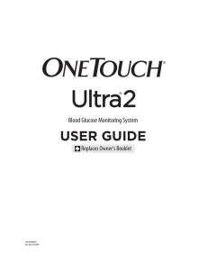 OneTouch® Ultra®2 User Guide United States