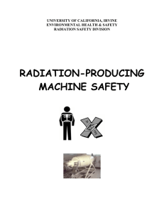 RADIATION-PRODUCING MACHINE SAFETY