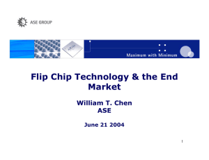Flip Chip End User Market