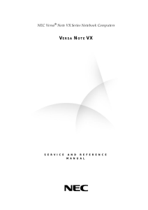 NEC Versa Note VX Series Notebook Computers