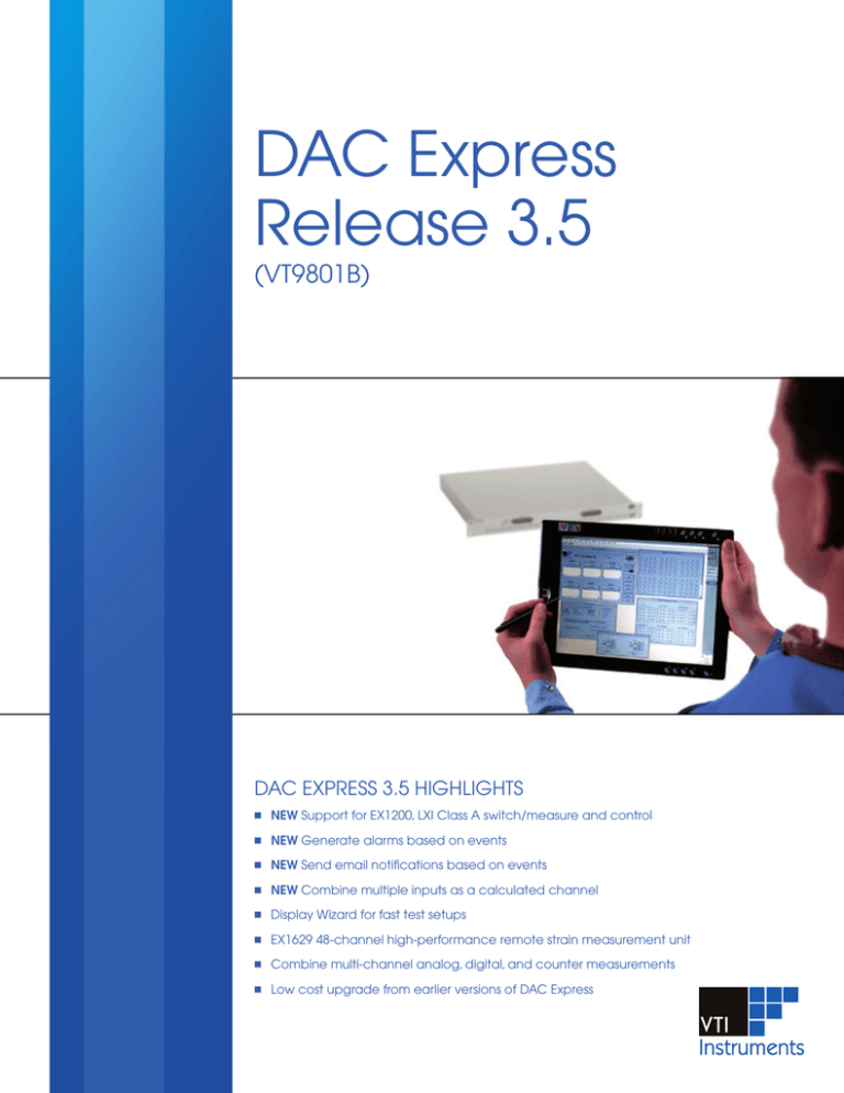 DAC Express Release 3.5
