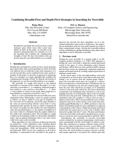 Combining Breadth-First and Depth-First Strategies in