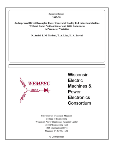 An Improved Direct Decoupled Power Control of Doubly Fed