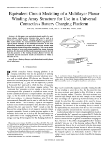 Equivalent Circuit Modeling of a Multilayer