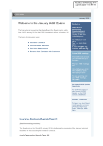 14.3 January IASB Update M150