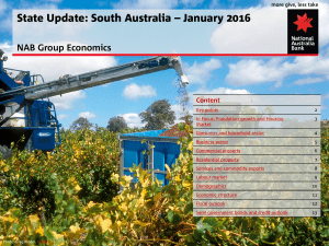 State Update: South Australia – January 2016