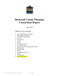 January - City of Rockwall
