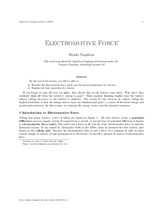 Electromotive Force
