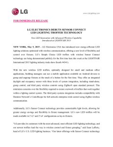 FOR IMMEDIATE RELEASE LG ELECTRONICS