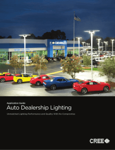 Auto Dealership Lighting
