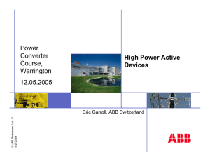 High Power Active Devices.
