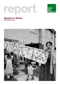 Muslims in Britain - Minority Rights Group