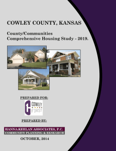 Cowley County Comprehensive Housing Study