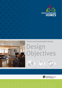 Smart And Sustainable Homes Design Objectives