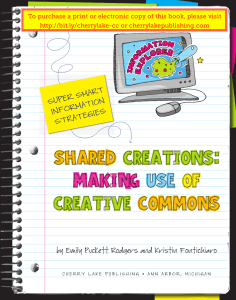 shared creations: making use of creative commons