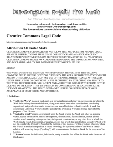 Creative Commons Legal Code