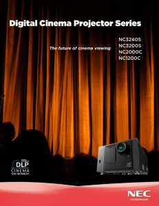 Digital Cinema Projector Series
