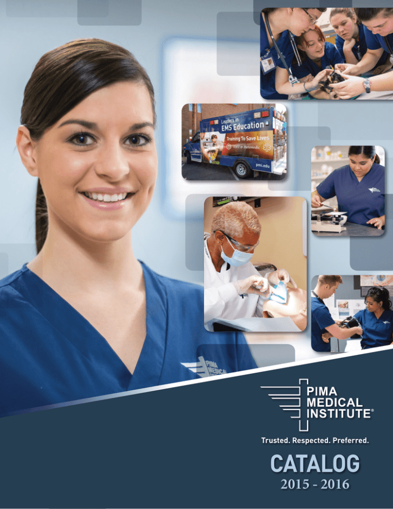 COURSE DEScRiPtiONS Pima Medical Institute