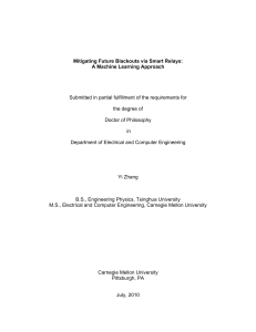 Mitigating Future Blackouts via Smart Relays: A