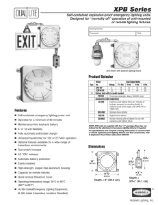 ELPS Light-Pak™ Emergency Lighting System