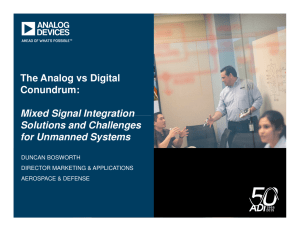 The Analog vs Digital Conundrum