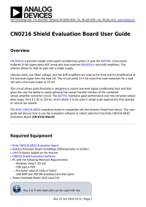 CN0216 Shield Evaluation Board User Guide - Digi-Key