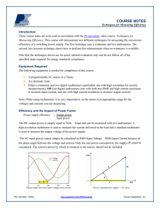 COURSE NOTES - Power Integrations