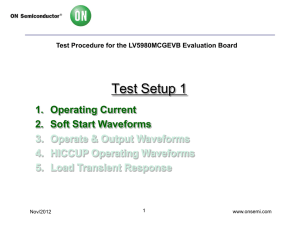 LV5980MCGEVB Test Procedure