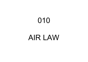 LO 010 AIR LAW