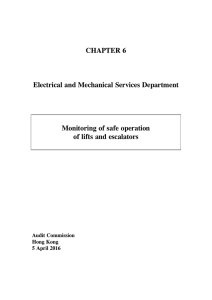 CHAPTER 6 Electrical and Mechanical Services Department
