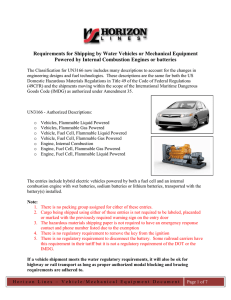 Automobile and mechanical equipment handling