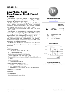 NB3RL02 - Low Phase-NoiseTwo-Channel