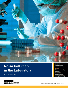Noise Pollution in the Laboratory - Parker
