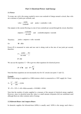 Current Voltage Resistance Worksheet