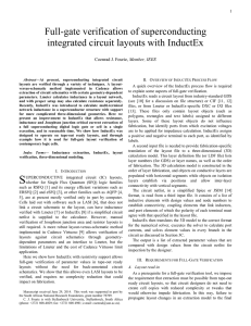 Full-gate verification of superconducting integrated circuit layouts