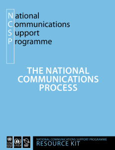 the national communications process
