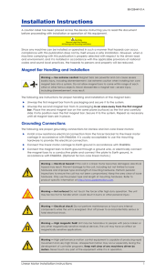 Installation Instructions