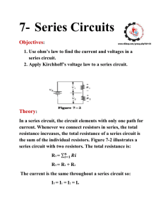 7- Series Circuits