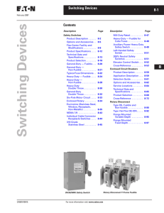 Switching Devices - Tri-State Electrical Supply