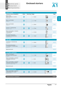 TeSys Enclosed starters