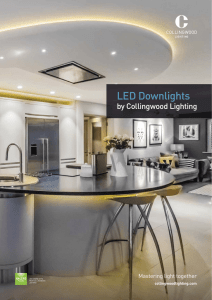 LED Downlights - Collingwood Lighting