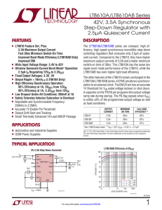 LT8610A/LT8610AB Series