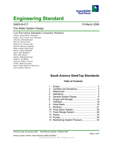Engineering Standard