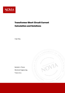 Transformer Short Circuit Current Calculation and Solutions
